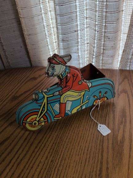1930s Wyandotte Happy Easter Rabbit w/side car image