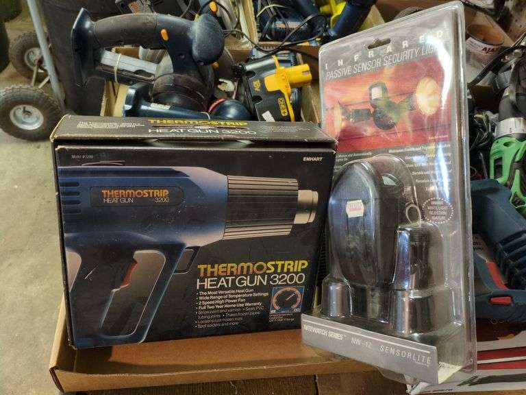 Heat Guns and Motion Sensor Security Lights image