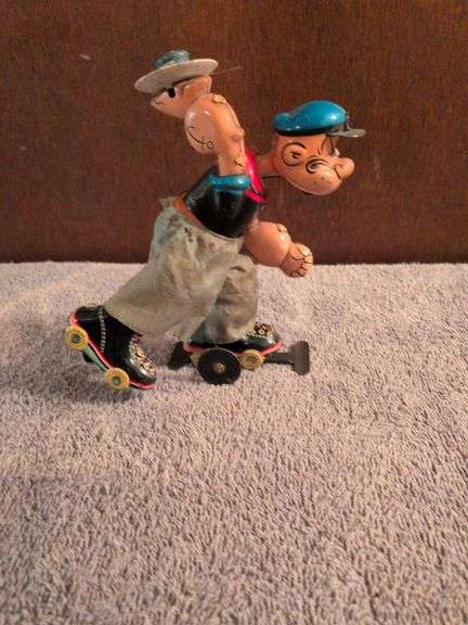 Line Mar Roller skating Popeye image