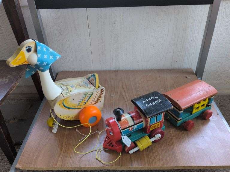 Fisher Price: Mother Goose #164 and Huffy Puffy Train #999 image
