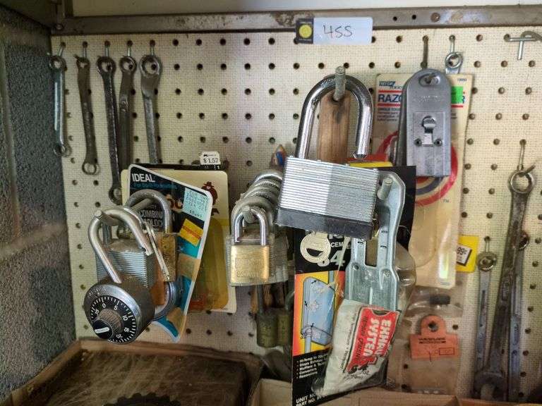 Items on Garage Wall image