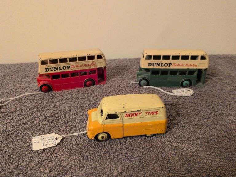 3 Dinky toy Buses image