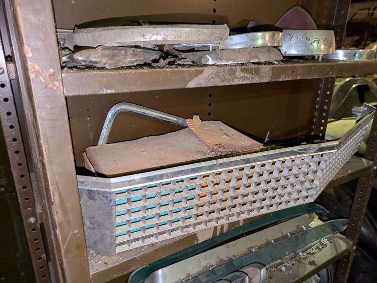 Shelf of Vehicle Parts image