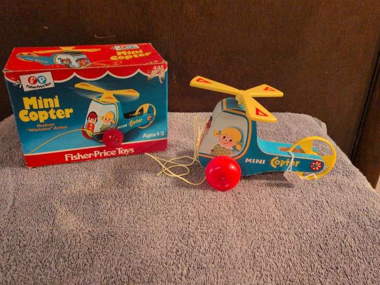 Fisher Price #448 Mini Copter with box image