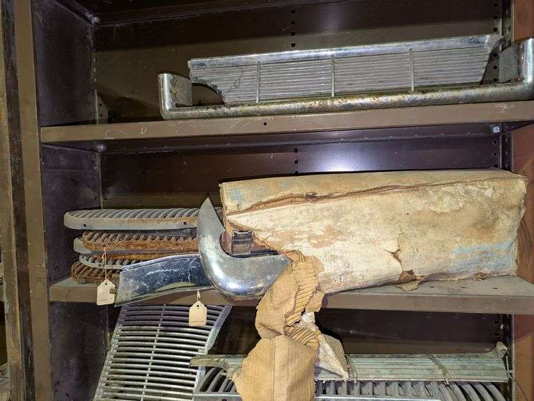 Shelf of Vehicle Parts image