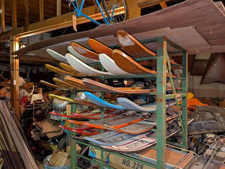 Rack of Skis - Bottom Rack image