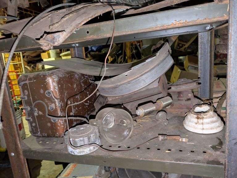 Shelf of Car Parts image