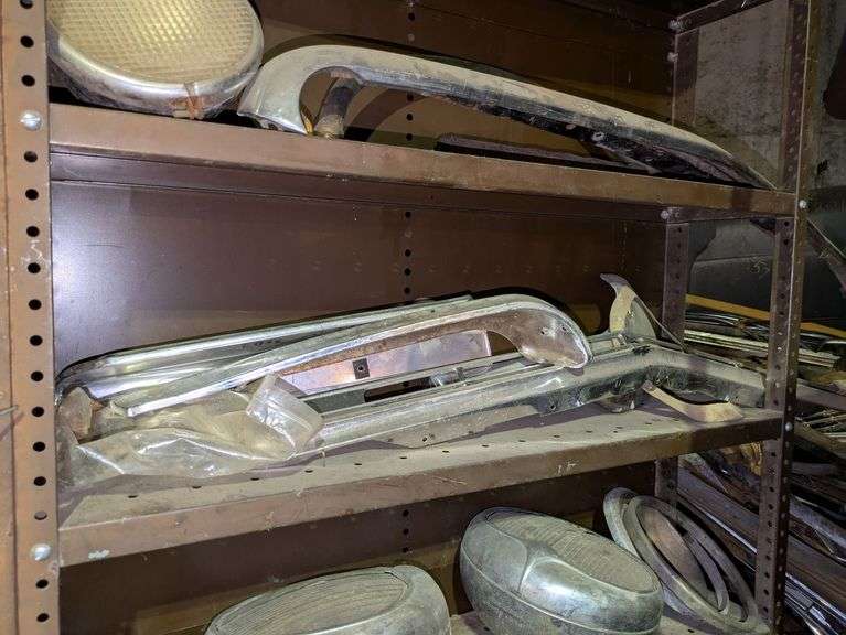 Shelf of Vehicle Parts image