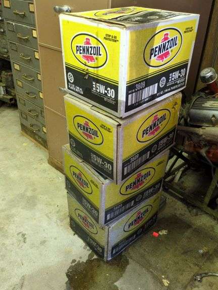 4 Boxes of Pennzoil 5w30 image