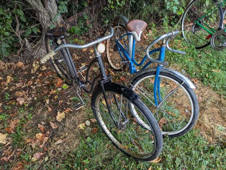 Two Vintage Bicycles image