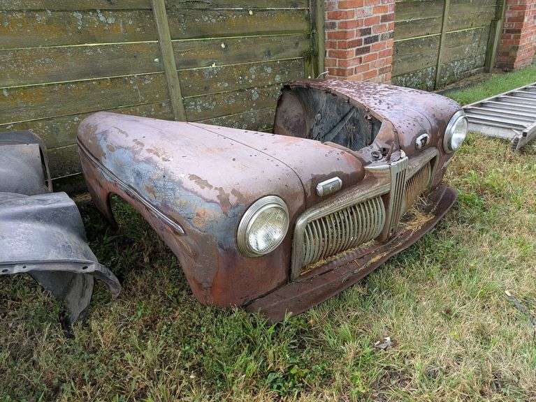 1940s Willys Coupe Original Steel Front Clip image