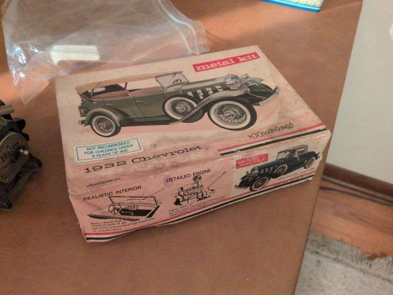 1960s Hubley Metal 1932 Chevy in box image
