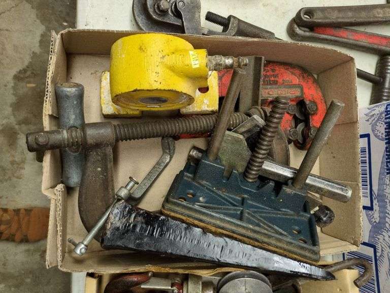 Box of Clamps and Hooks image