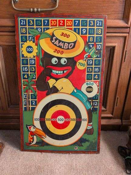 1930s Wyandotte Sambo target game image