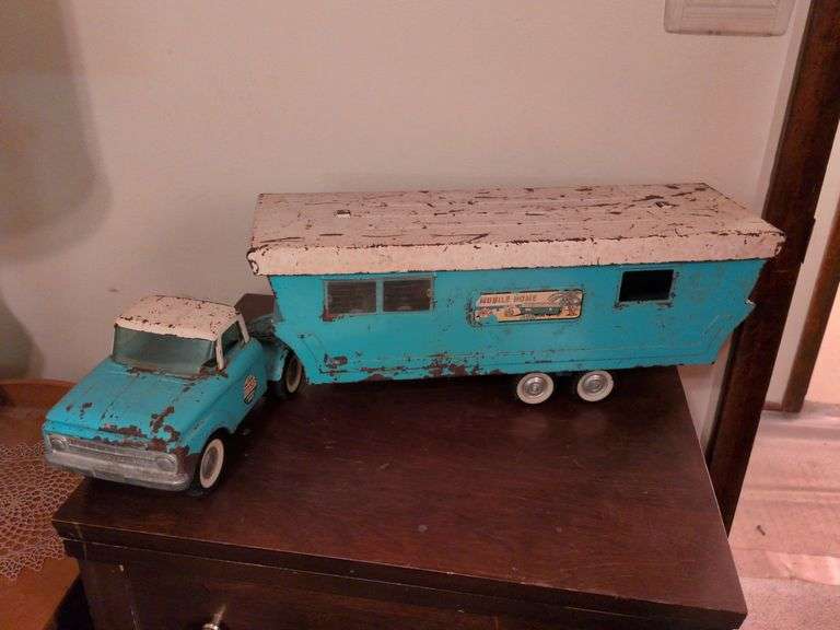 1960s Nylint toys #6600 Ford Mobile Home Truck image