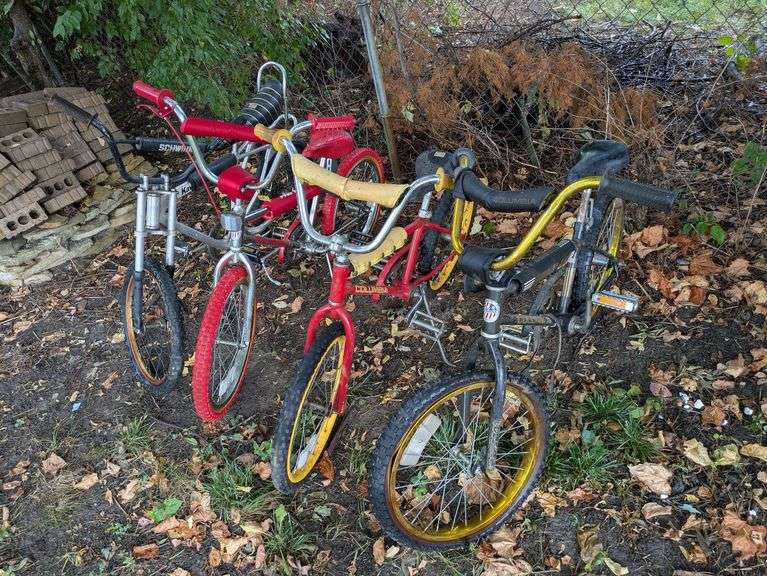 Four Vintage Bicycles image