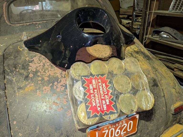 Items on Car Trunk image