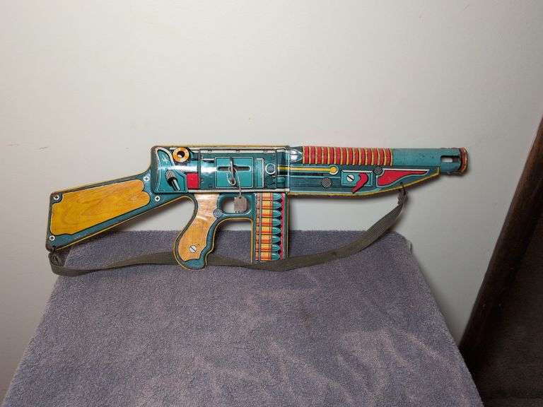 "Superfire" G.I. Joe Machine gun made by Unique Art Mfg. image