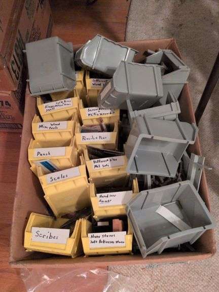 Parts organizers with misc. parts image