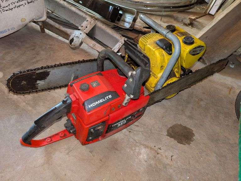 Two Chainsaws image