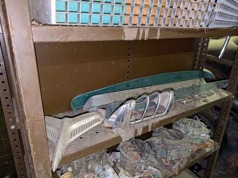 Shelf of Vehicle Parts image