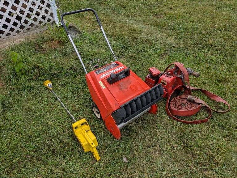 Weedeater, Snowblower, and Water Pump image