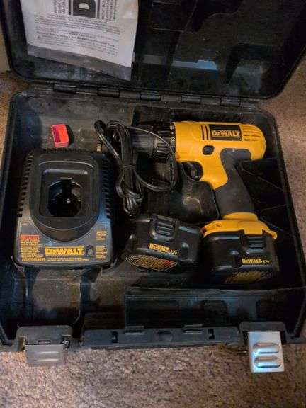 DeWalt drill and  Ryobi torque force drill w/ cases image
