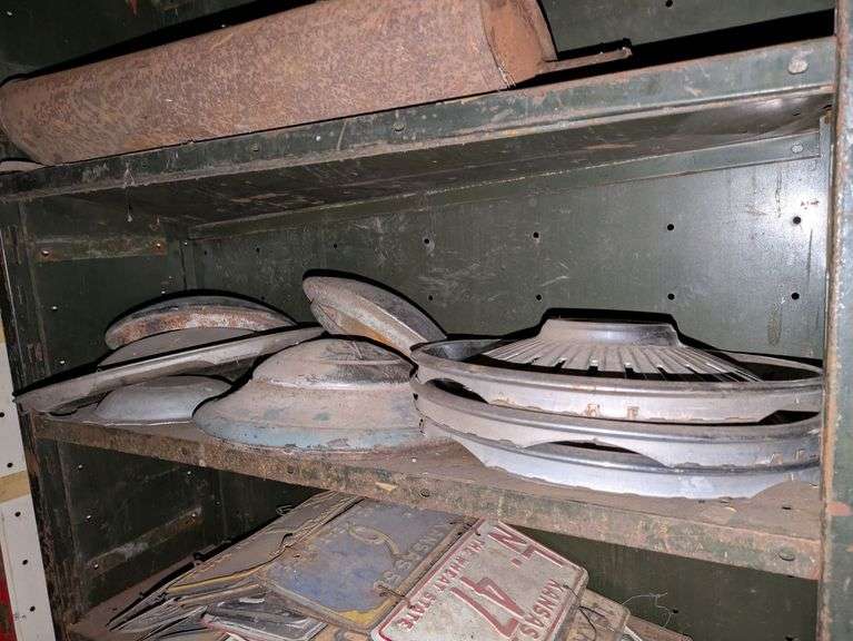 Shelf of Vehicle Parts image