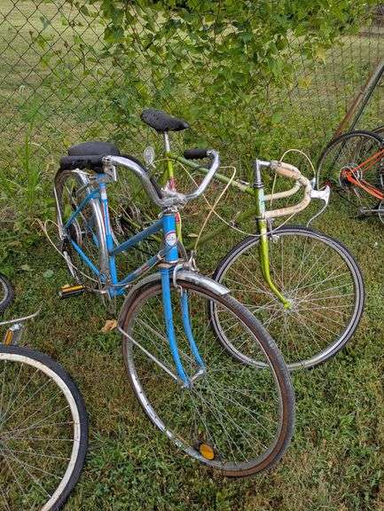 Two Vintage Bicycles image