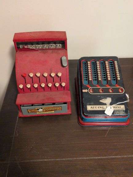 Wolverine adding machine and Western Stamping Company  Little Storekeeper image