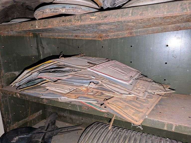 Shelf of Vehicle Parts image