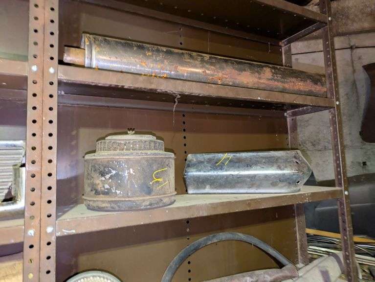 Shelf of Vehicle Parts image