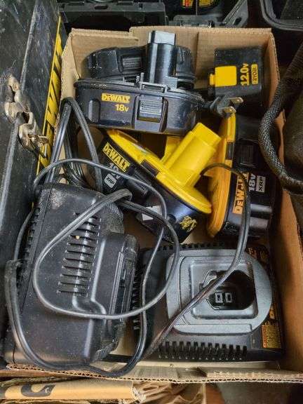 DeWalt Batteries and Charger image