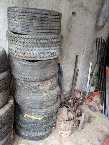 Stack of Tires image