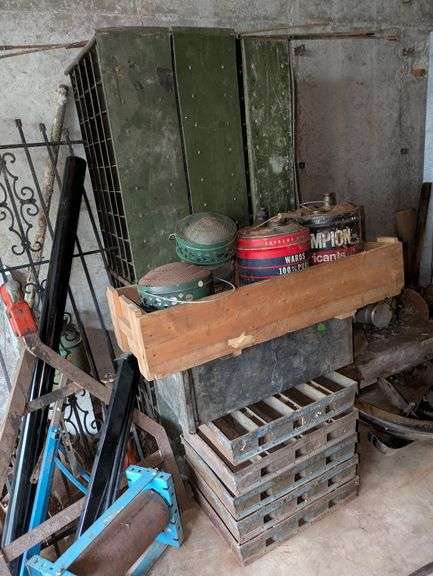 Oil Tanks and Shelves image