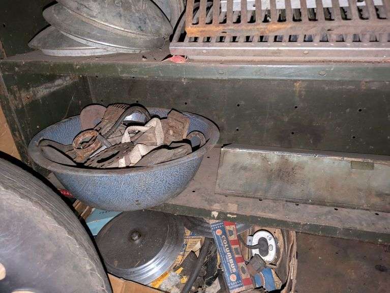 Shelf of Vehicle Parts image