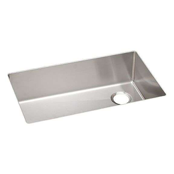 Elkay Crosstown® 18 Gauge Stainless Steel 31-1/2" x 18-1/2" x 9" Single Bowl Undermount Sink