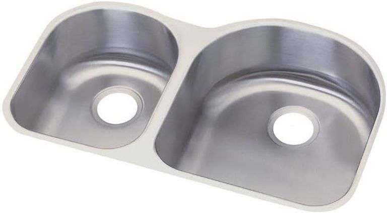 Elkay Dayton Kitchen Sink, 31 x 20, Radiant Satin