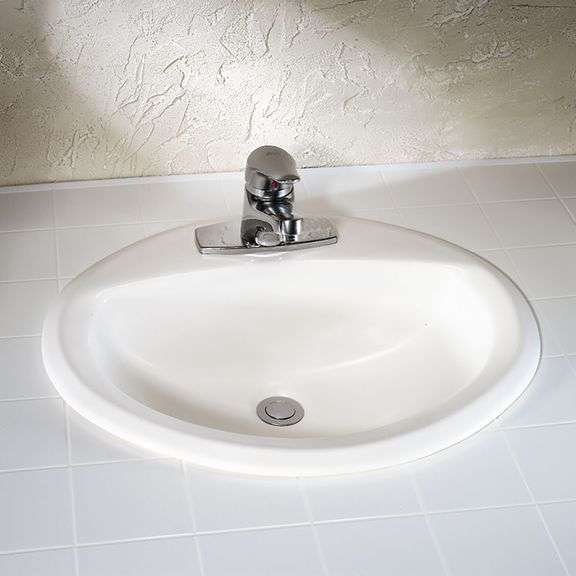 (23x) Aqualyn® Drop-In Sink With 4-Inch Centerset
