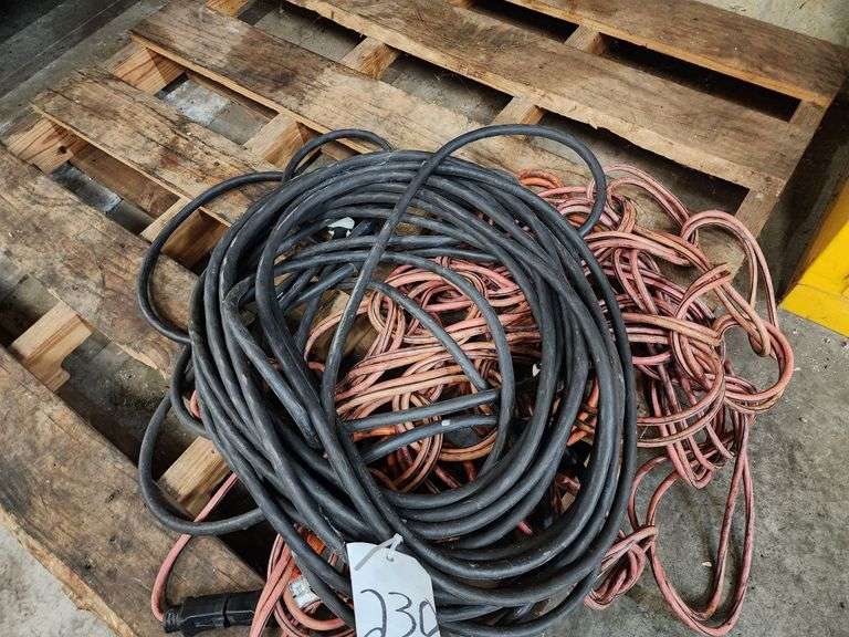 Assorted Heavy Duty Drop Cords Iron Horse Auction Company