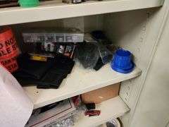 Shop Cabinet and Contents