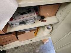 Shop Cabinet and Contents
