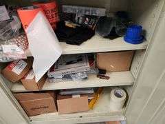 Shop Cabinet and Contents