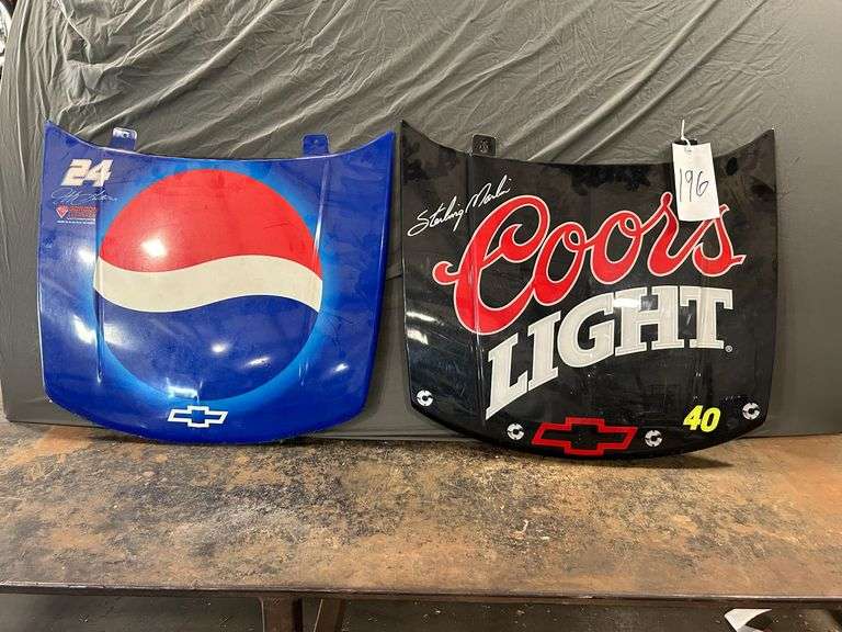 Jeff Gordon and Sterling Marlin Mini Hoods