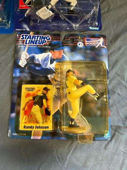 Ten Assorted Starting Lineup Baseball Figurines