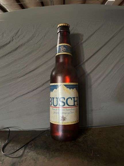 Busch Lighted Beer Sign