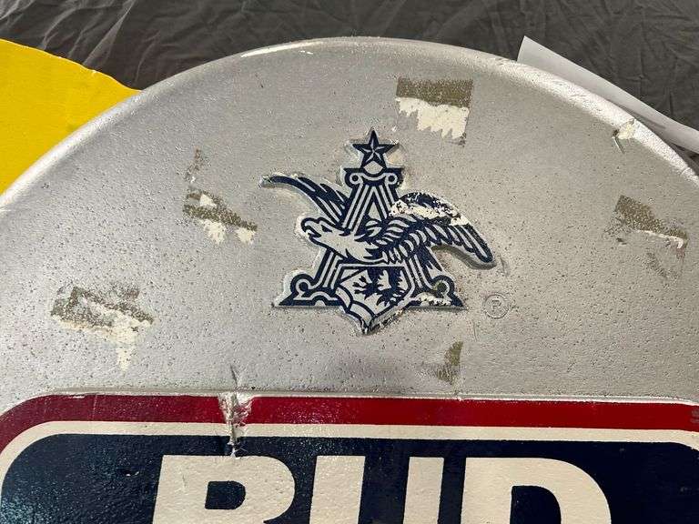 Large Bud Light Styrofoam Sign