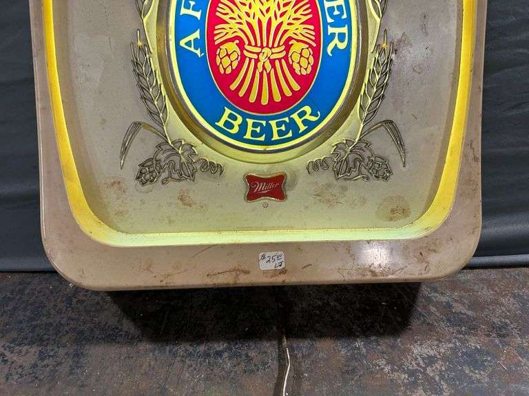Miller Lite Lighted Sign