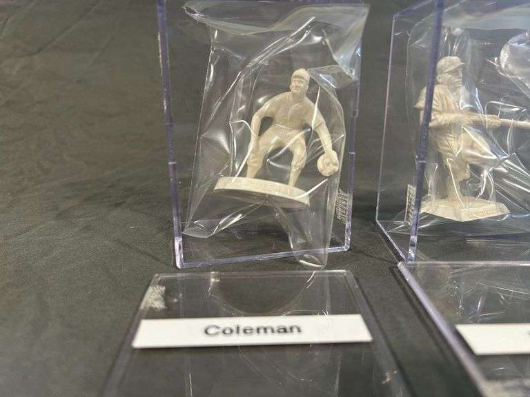 Three 1955 Dairy Queen Yankee Figurines (Yogi Berra, Mickey Mantle, Gerry Coleman)