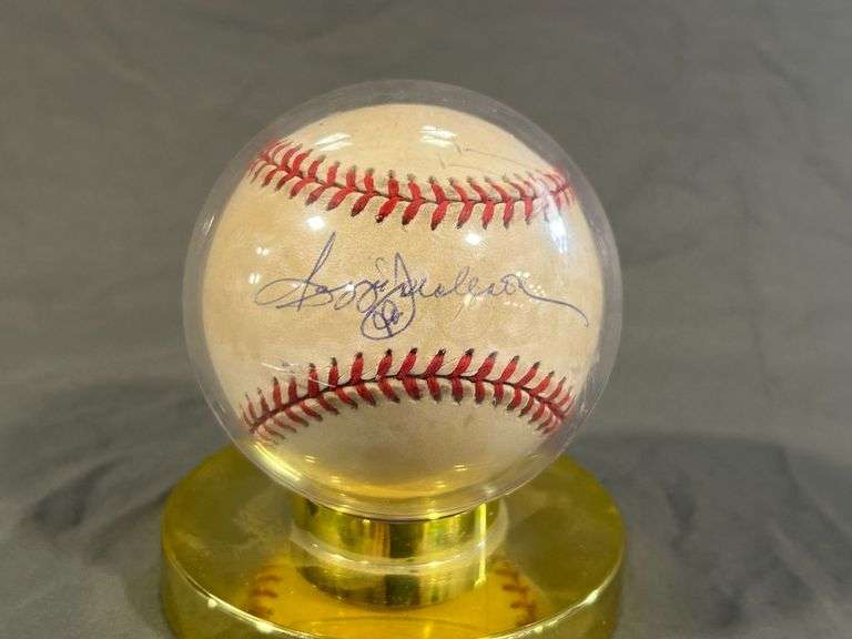 Reggie Jackson Autographed Baseball